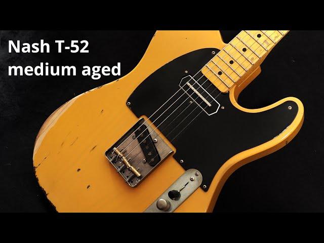 Nash T-52 with Charlie Christian Pickup | wurst.guitars demo