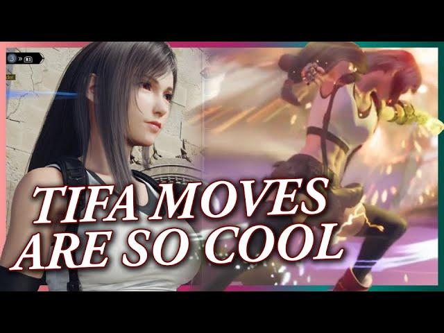 TIFA Movements are AMAZING! - Final Fantasy VII Rebirth (Combos, ATB abilities, Synergy, etc)