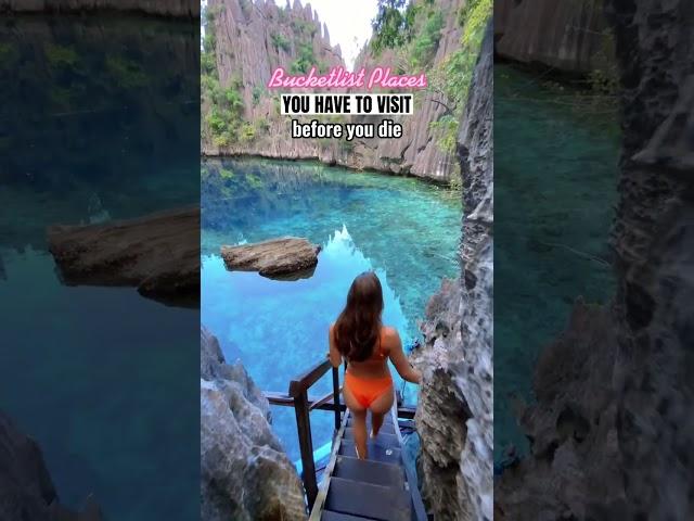 Bucketlist destination: Twin Lagoon, Coron Philippines 