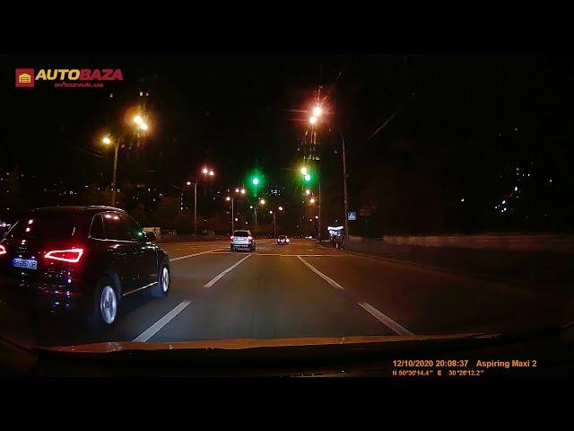 Зеркало с видеорегистратором Aspiring MAXI 2 SPEEDCAM/WIFI/GPS/ADAS. Тест днем и ночью