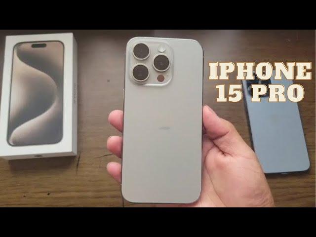 iPhone 15 Pro Unboxing (Natural Titanium)