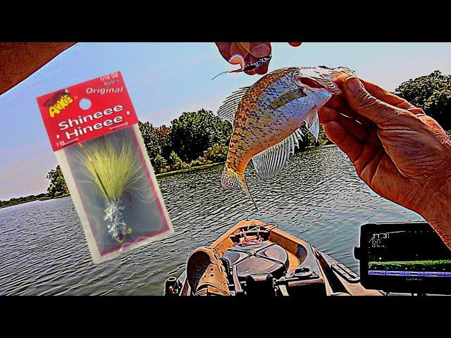 Arkie Hair Jig Kayak Crappie Fishing ~ Old Town Sportsman 120 PDL