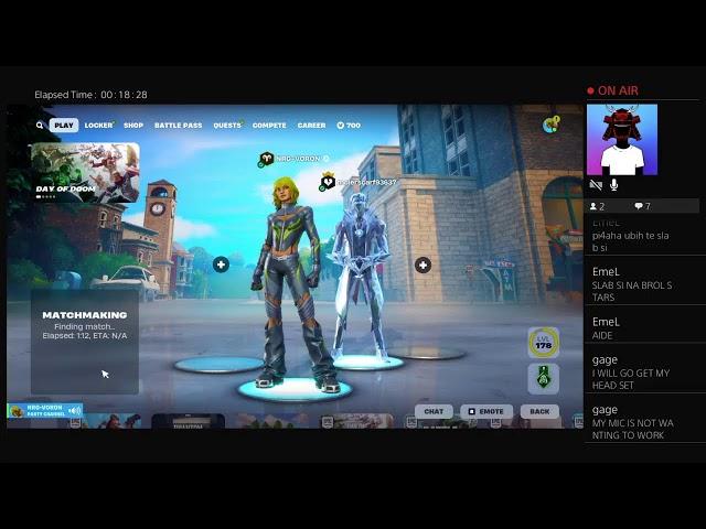 Forrtnite live stream