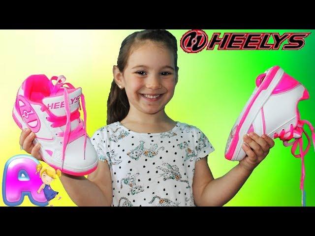  КРОССОВКИ ИЛИ РОЛИКИ?  HEELYS: Катаемся на Хилисах!