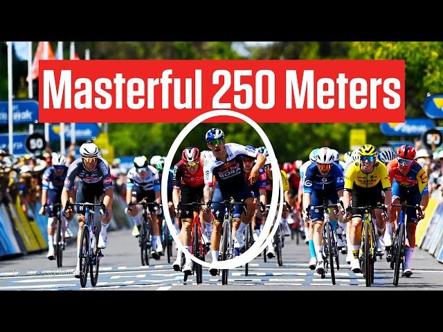 How Sam Welsford Outsmarted Rivals In Tour Down Under 2025 Stage 1