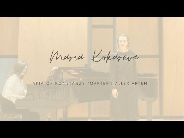 W.A.Mozart aria of Konstanze “Martern aller arten“ from the opera “Die Entführung aus dem Serail“