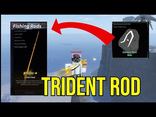 (CODES) How to Get The Trident Rod | Fisch