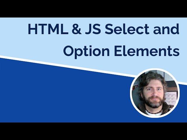 Working with Select, Option, and Optgroup in HTML and JavaScript