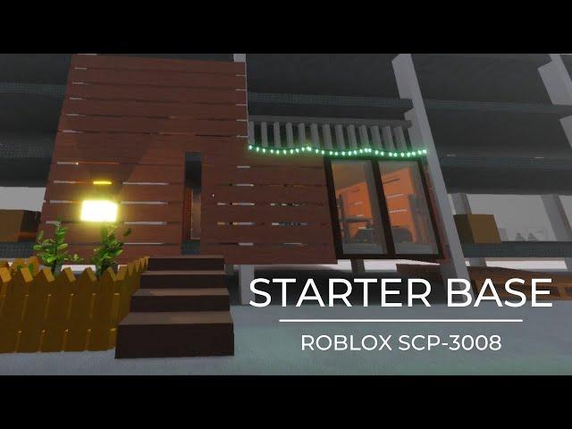 Starter Base Idea | Roblox SCP-3008