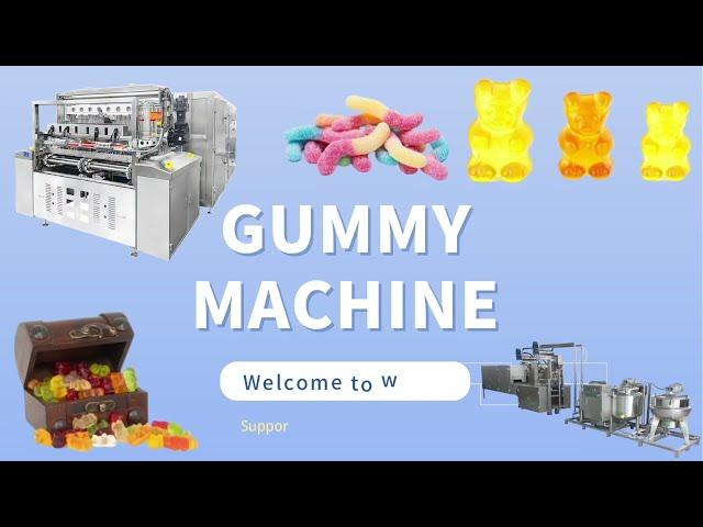 [Gummy candy equipment] Soft candy making process |2022|