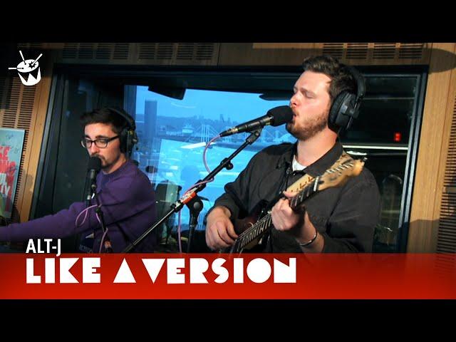 alt-J - 'Breezeblocks' (live for Like A Version)