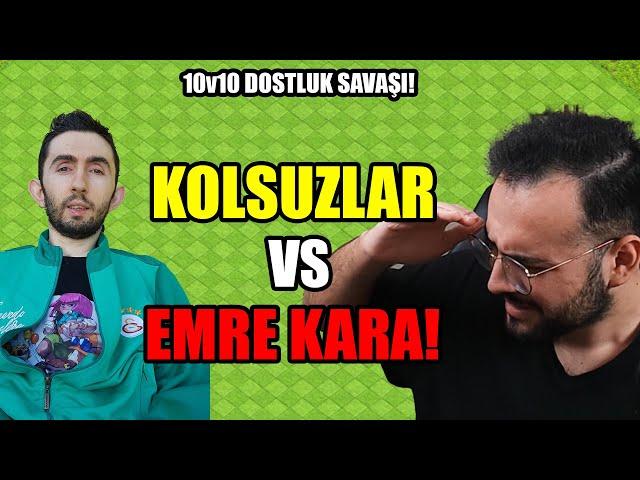 KOLSUZLAR ORDUSU VS EMRE KARA!(ZOR MOD)(CLASH OF CLANS)