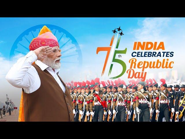 75th Republic Day Parade LIVE from Kartavya Path | 26 January 2024 Parade Live