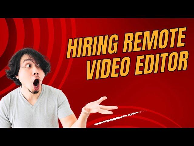 Remote Video Editor job at MonetizeMore | Open to people anywhere in the world