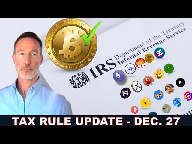 CRYPTO TAX RULE UPDATE FOR 2025. A.I. AGENTS, VIRTUALS & REKT BURGUNDY