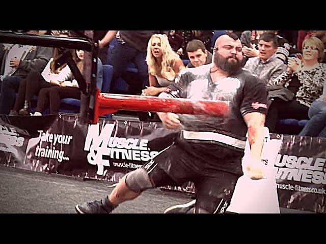 Eddie HALL Collapses during CONAN's WHEEL