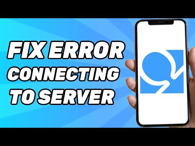 How to Fix Error Connecting to Server on Omegle (2025)