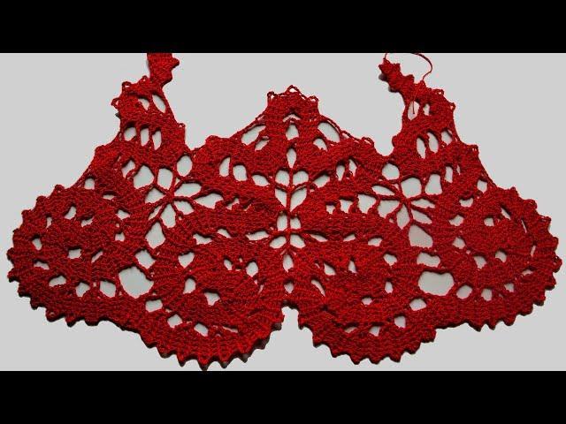 Crochet coquette. Bruges lace. Part 1.