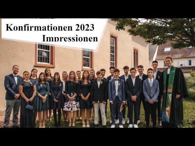 Konfirmation 2023 - Impressionen