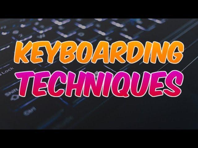 What are the best Keyboarding Techniques for beginners to type like a pro?