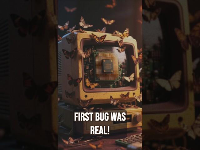 The First Computer Bug Was Real?! #techshorts #shorts #bug