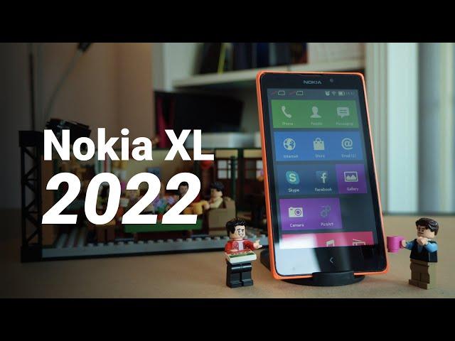 Nokia's first Android smartphone! Retro review of Nokia XL smartphone in 2022