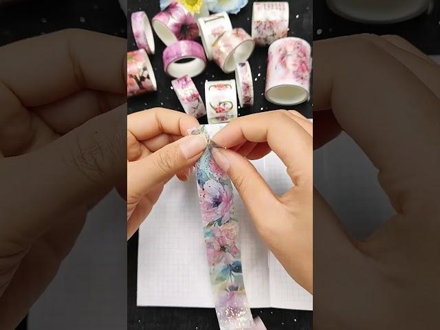 ASMR  | Scrapbooking Vlog |  Golden Garden Tape