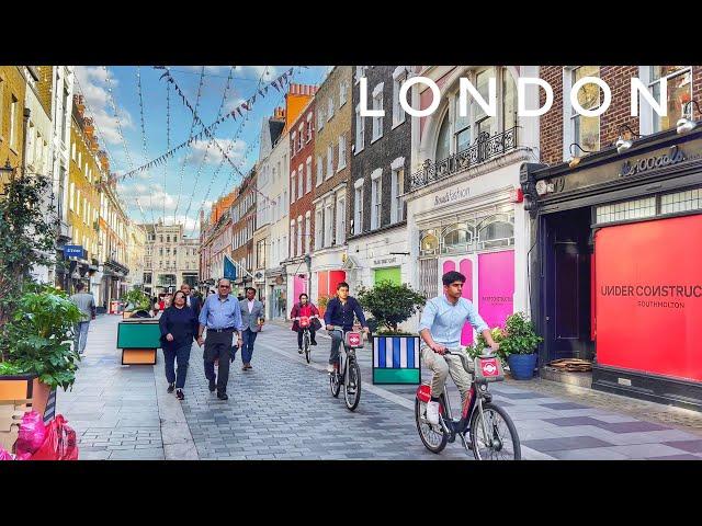 Most Beautiful Streets of London, Walking London Mayfair, Hyde Park, Kensington, Chelsea,Bond Street