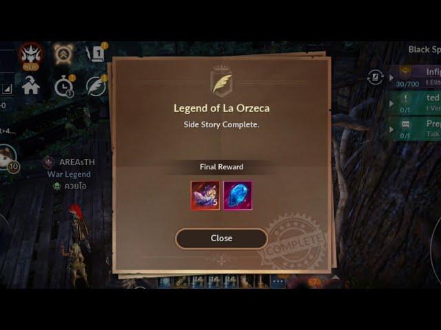 Black Desert Mobile | Spiritwalker  | Legend of La Orzeca | Story Quest | Check Description 