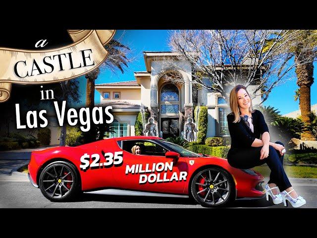 $2.350M Castle Tour in Las Vegas – A Luxury Estate Like No Other!