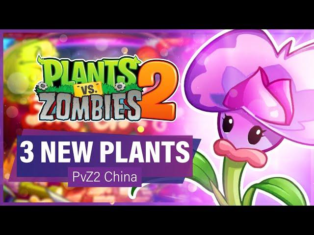 PvZ 2 China Upcoming Content: 3 NEW PLANTS, Two-Player Mode & Zombot Battles (News)