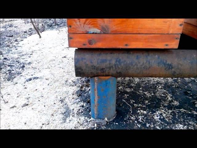 Пчеловодство Подставки под улья из труб без сварочных работ Beekeeping Stands hive of pipes without