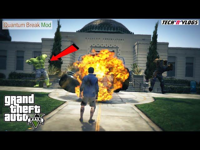 GTA 5 Quantum Break Mod (PC)