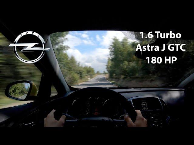 180HP OPEL ASTRA J GTC | 4K POV Test Drive |