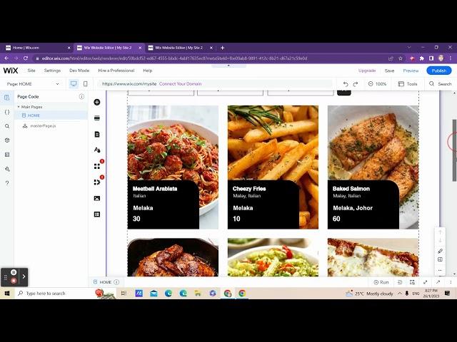 TUTORIAL WIX: FILTER MENU CATEGORY USING MULTIPLE DROPDOWN (PART 1)