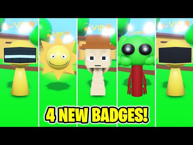 (UPDATE!) 3D SPRUNKI RP AND ANIMATIONS - How to get ALL 4 NEW BADGES!! NEW UPDATE! (ROBLOX)