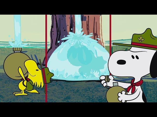 Lunch Packing Problems | Camp Snoopy | Cartoons for Kids