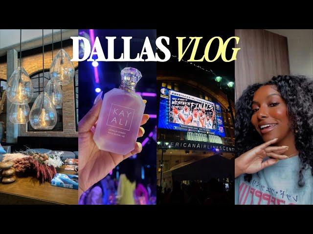 VLOG |  First Mavs Game, Finding New Hobbies, Putting myself out there, & LIVING!!