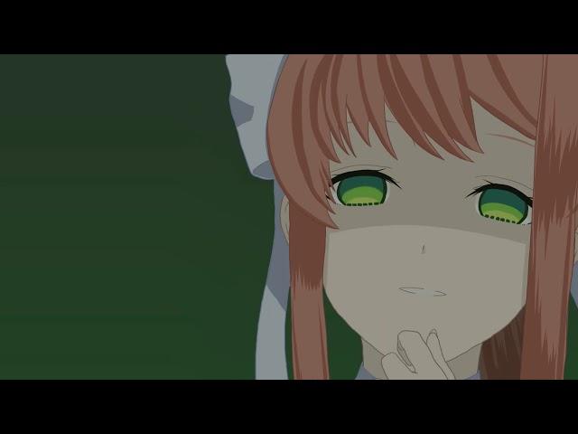 "O kawaii koto" but it's Monika from DDLC