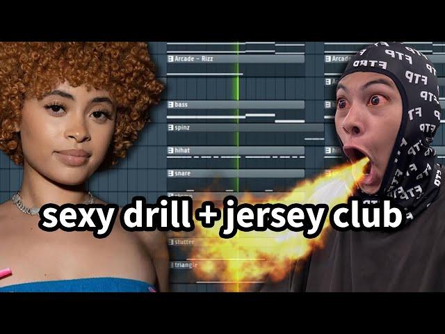 making SEXY DRILL and JERSEY CLUB