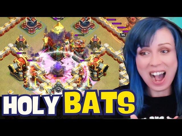 BATS Donut on Town Hall!?  Clash of Clans