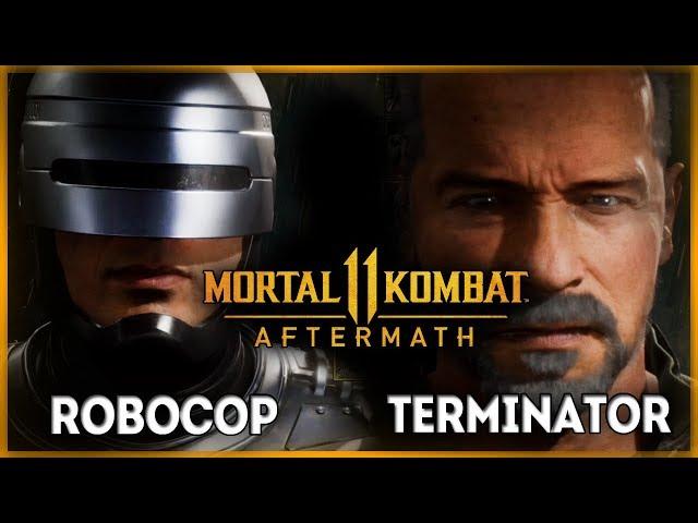 ТЕРМИНАТОР ПРОТИВ РОБОКОПА ● Mortal Kombat 11: Aftermath