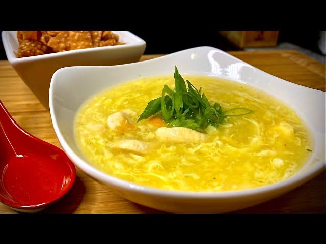 How to make- the best Egg Drop Soup with crispy wontons