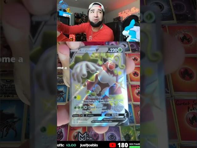 Pokeballer BANGER!!!  Pokemon Cards Opening! Live PULL REACTION #shorts #pokemon