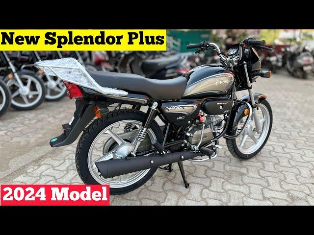 New 2024 Model Hero Splendor Plus Bs7 Review | On Road Price | splendor plus 2024 model | hero bike