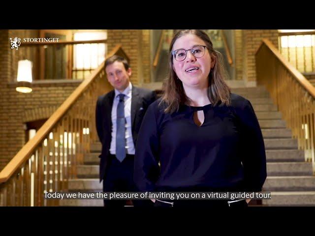 Digital tour of the Norwegian Parliament