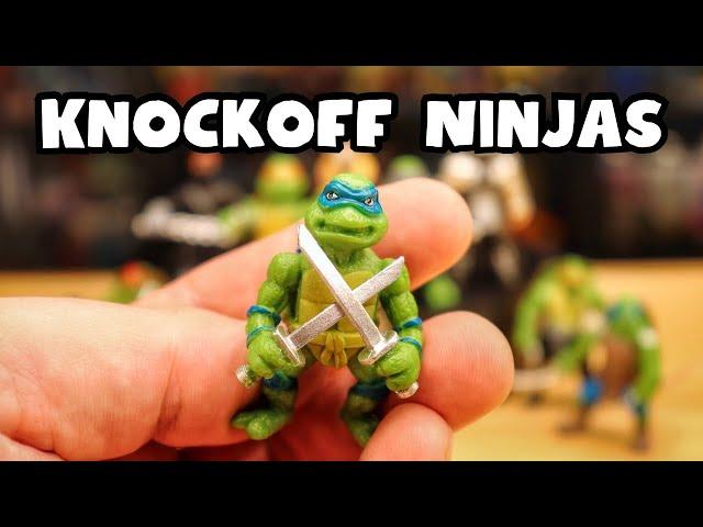 I ordered KNOCKOFF TMNT from Amazon! How do they stack up to the originals?