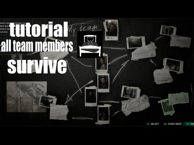 Chernobylite tutorial for Last mission HEIST everyone team members survive