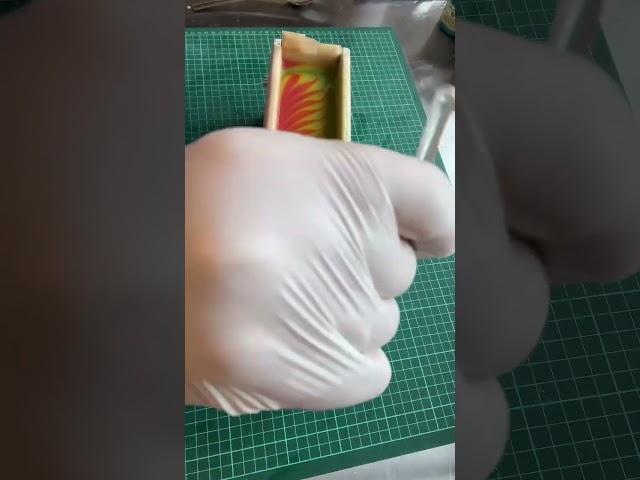 Натуральное мыло с нуля, тайваньские свирлы, дизайн в мыле, ручная работа, яркое мыло
