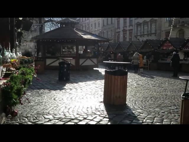 Lviv Ploshcha Rynok in January 2016